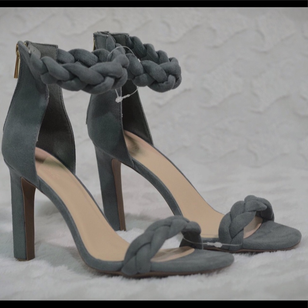 turquoise high heels
